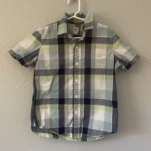 Gap Boys Plaid Button-down Shirt